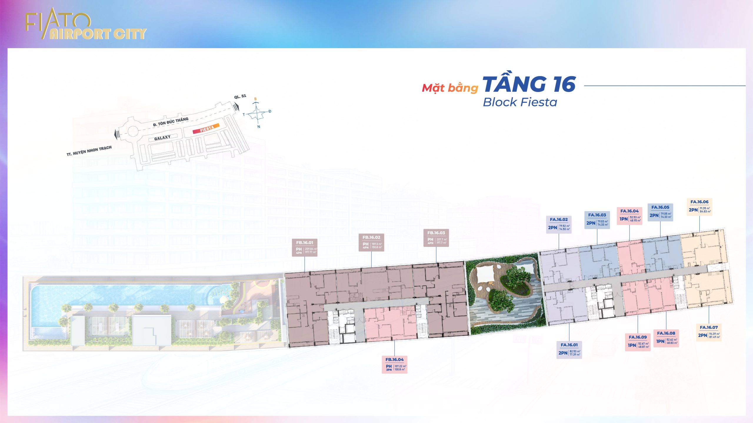 Mặt bằng dự án Tropicana Garden