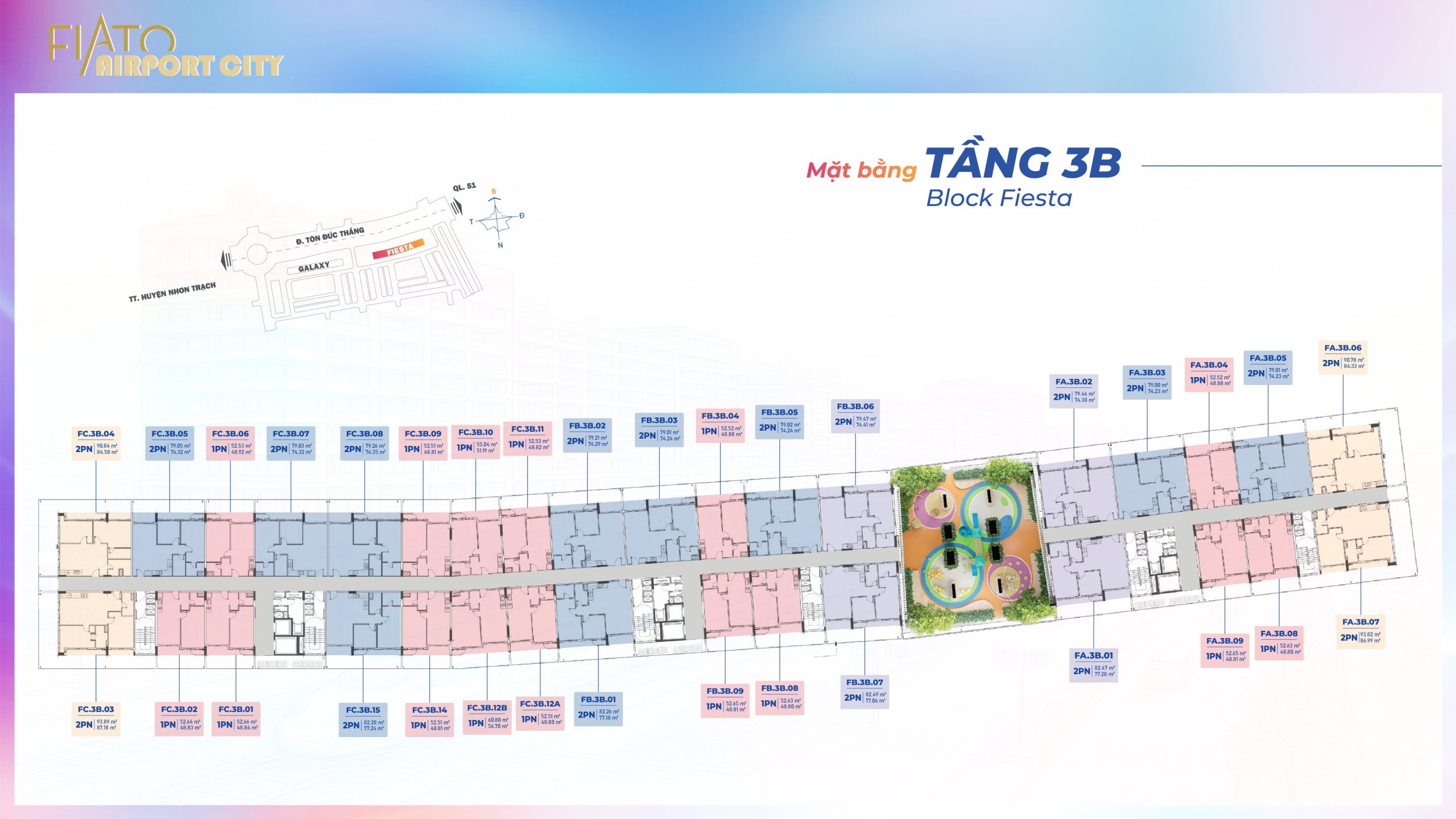 Mặt bằng dự án Tropicana Garden