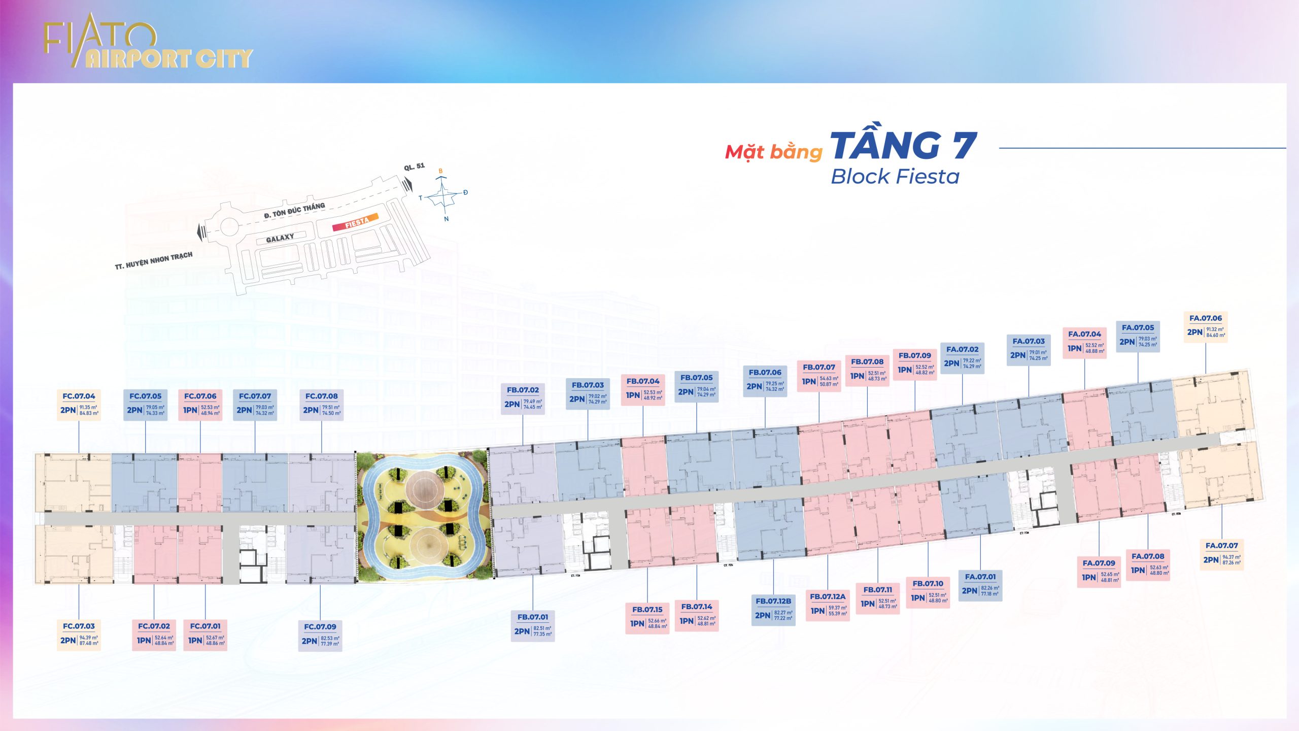 Mặt bằng dự án Tropicana Garden